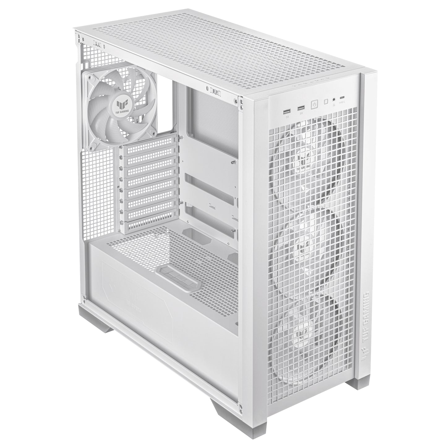 Asus TUF GT302 ARGB Tempered Glass PC Case - Airflow Focused