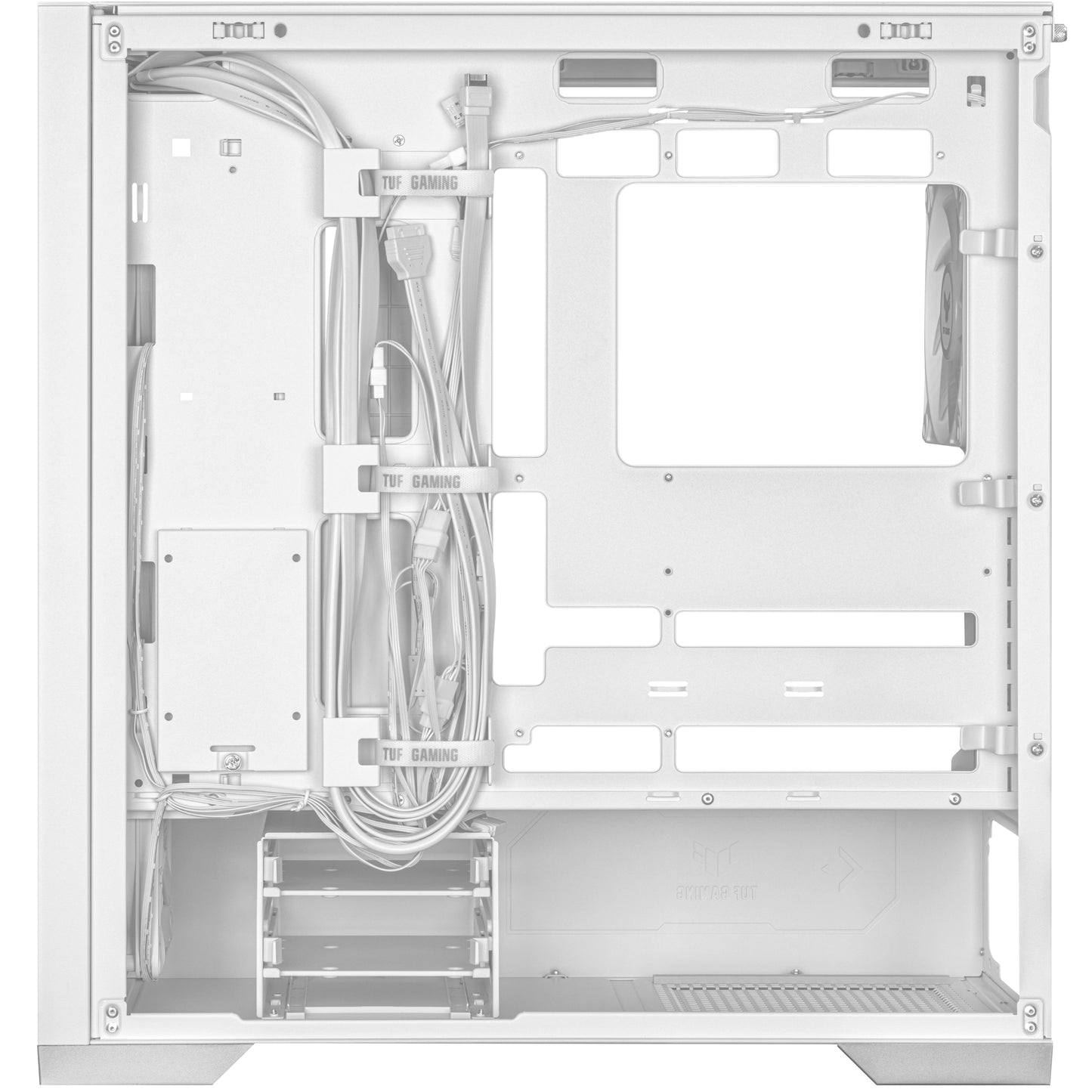 Asus TUF GT302 ARGB Tempered Glass PC Case - Airflow Focused