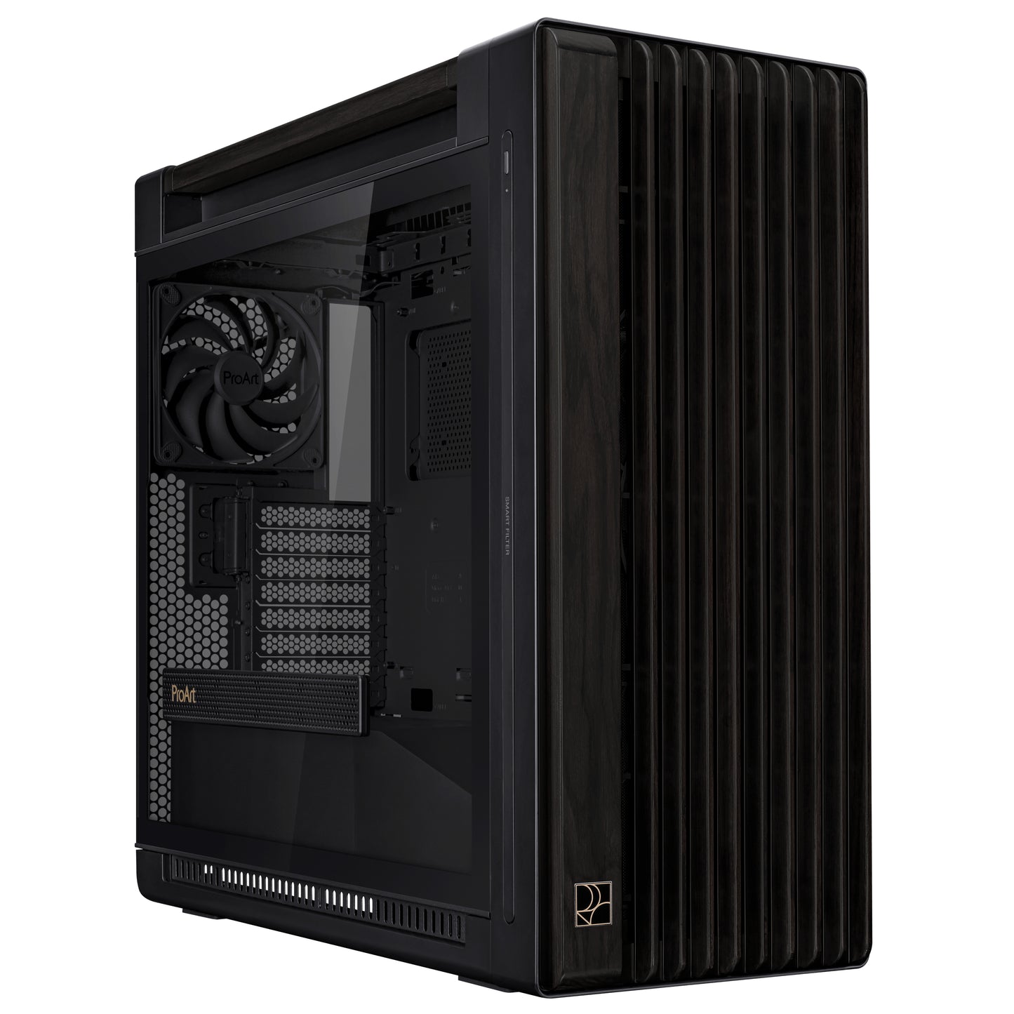 Asus ProArt PA602 Tempered Glass Airflow PC Case - Wood Edition