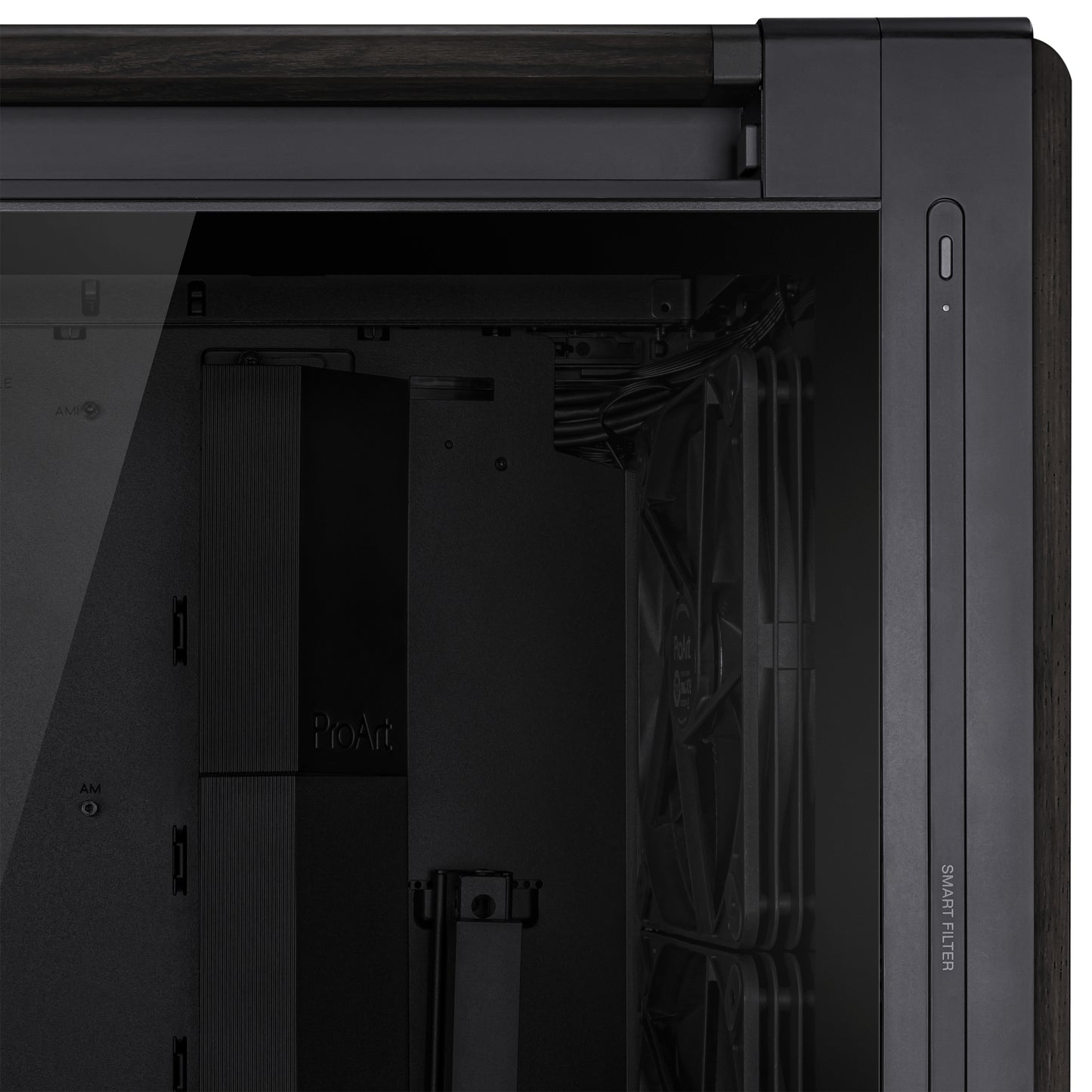 Asus ProArt PA602 Tempered Glass Airflow PC Case - Wood Edition