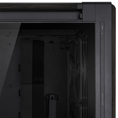 Asus ProArt PA602 Tempered Glass Airflow PC Case - Wood Edition