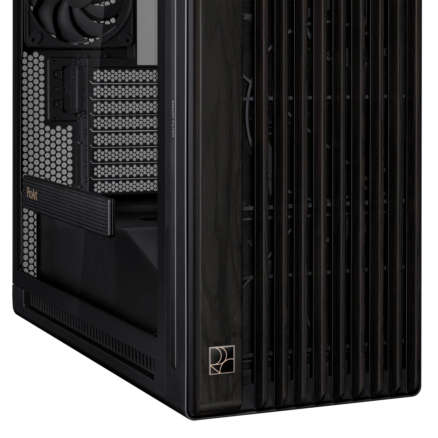 Asus ProArt PA602 Tempered Glass Airflow PC Case - Wood Edition