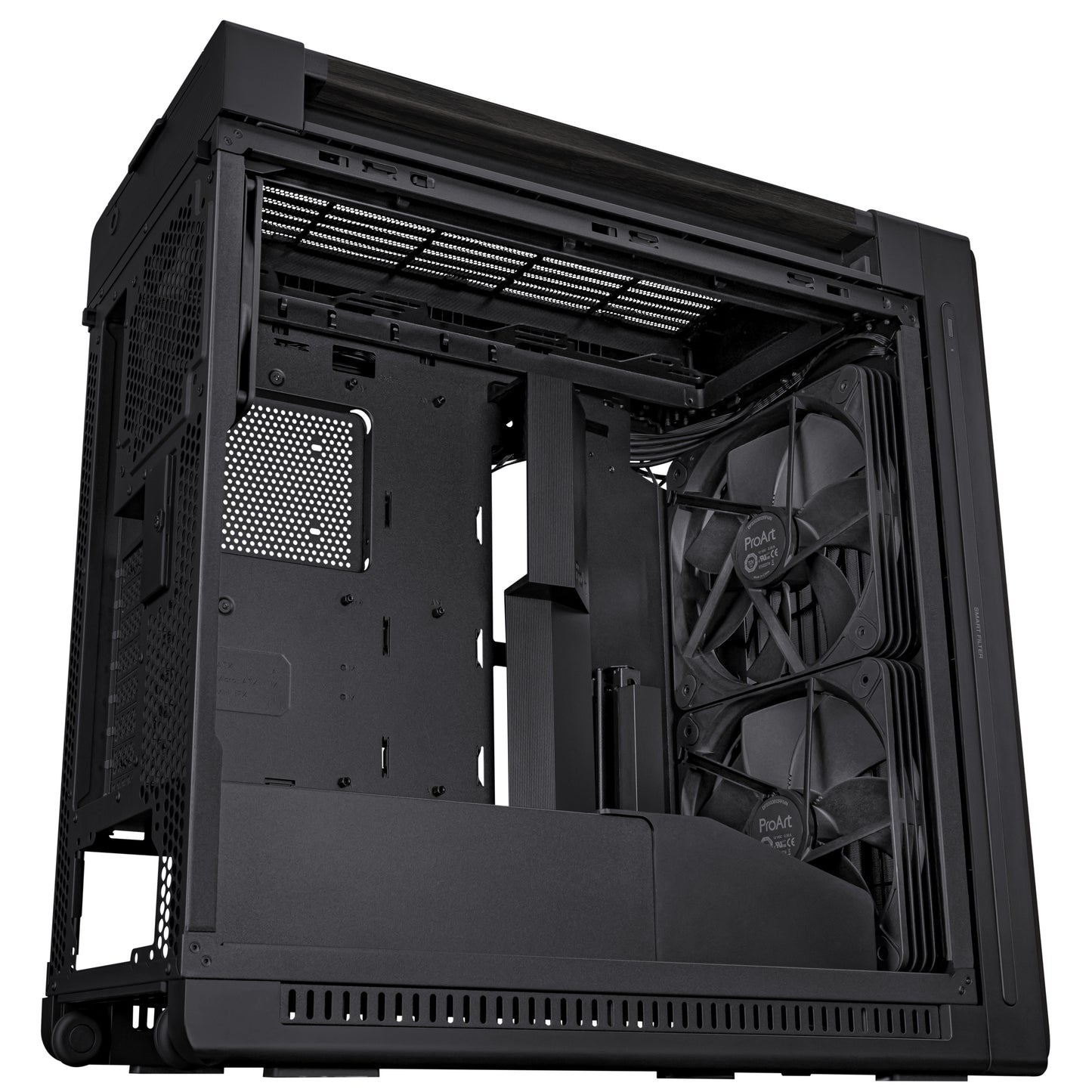 Asus ProArt PA602 Tempered Glass Airflow PC Case - Wood Edition