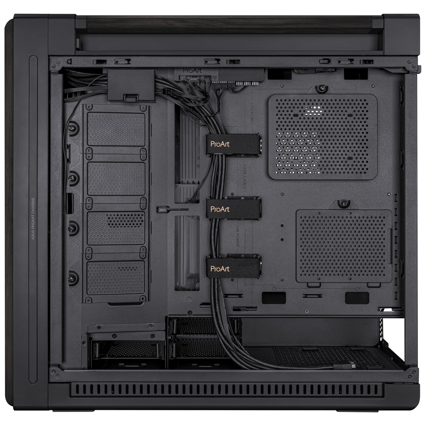 Asus ProArt PA602 Tempered Glass Airflow PC Case - Wood Edition
