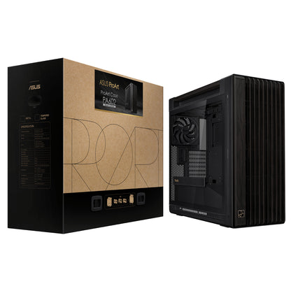 Asus ProArt PA602 Tempered Glass Airflow PC Case - Wood Edition