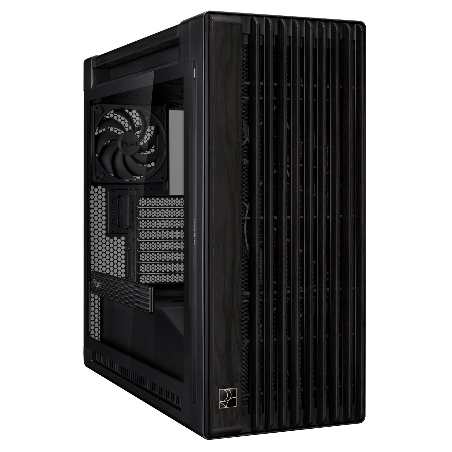 Asus ProArt PA602 Tempered Glass Airflow PC Case - Wood Edition