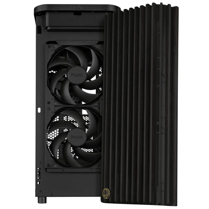 Asus ProArt PA602 Wood PC Case - Black Mid-Tower Chassis