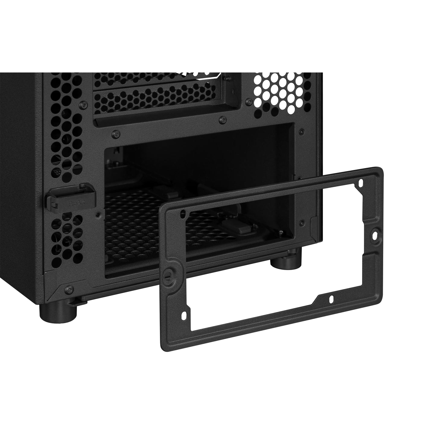 Asus ProArt PA602 Wood PC Case - Black Mid-Tower Chassis