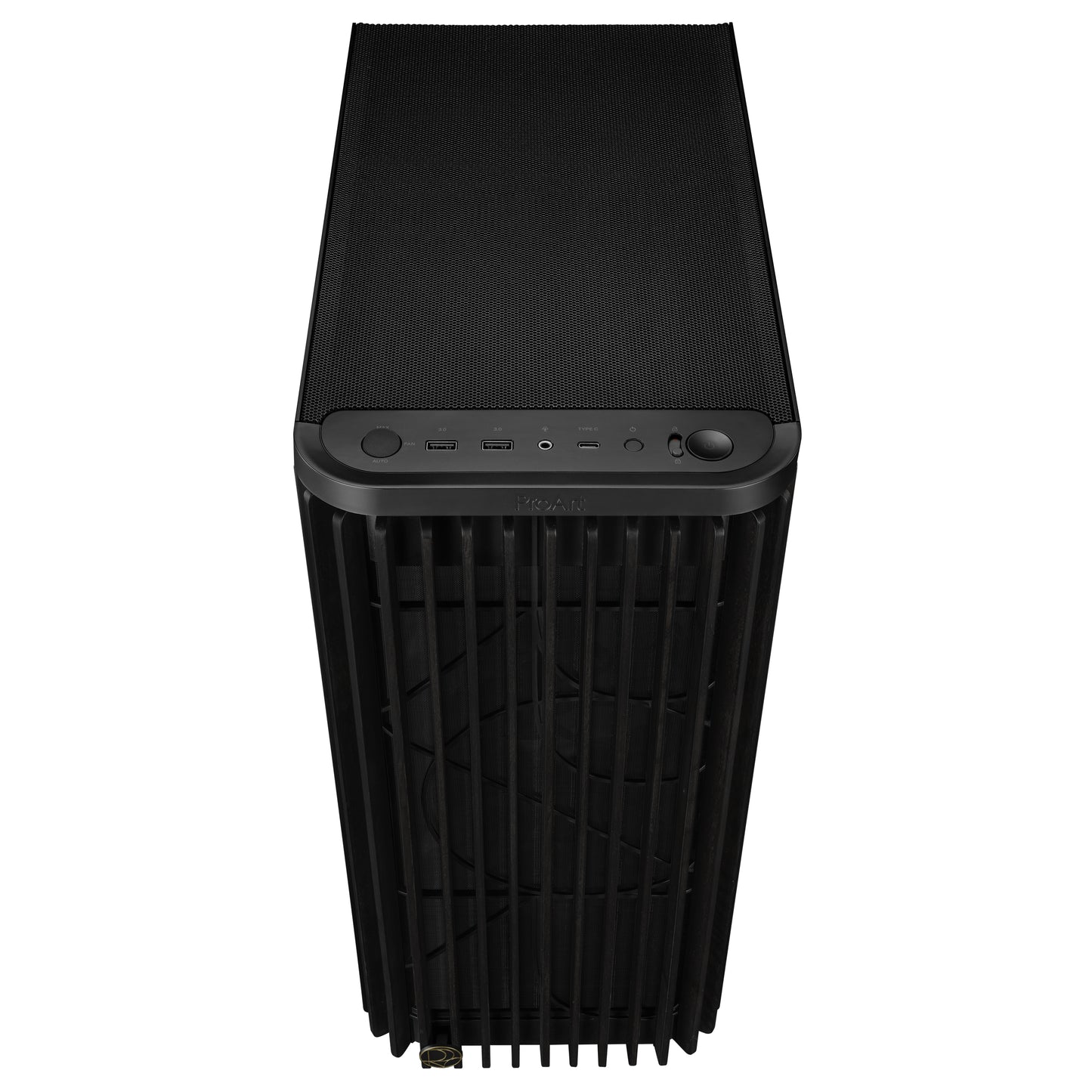 Asus ProArt PA602 Wood PC Case - Black Mid-Tower Chassis