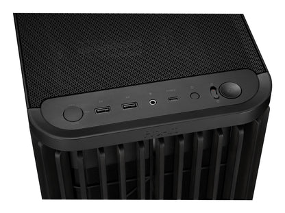 Asus ProArt PA602 Wood PC Case - Black Mid-Tower Chassis