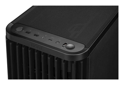 Asus ProArt PA602 Wood PC Case - Black Mid-Tower Chassis