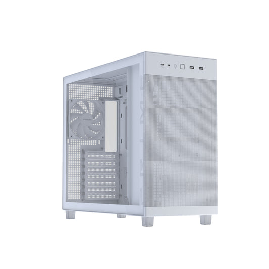 Hyte Prime AP303 Tempered Glass PC Case - White