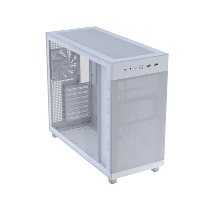 Hyte Prime AP303 Tempered Glass PC Case - White