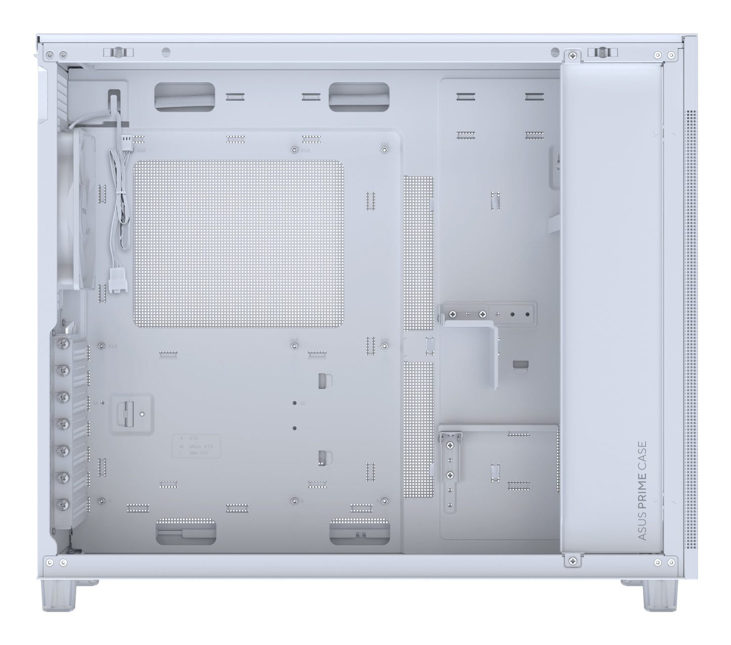 Hyte Prime AP303 Tempered Glass PC Case - White