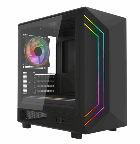 Zephyr Choose Case – Ryzen 5 5500 + RTX3050 | 16GB RAM | 1TB NVMe SSD | Gaming PC