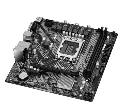 Asrock H610M-HDV/M.2 R2.0, Intel H610, 1700, Micro ATX, 2 DDR4, VGA, HDMI, DP, PCIe4, 1x M.2