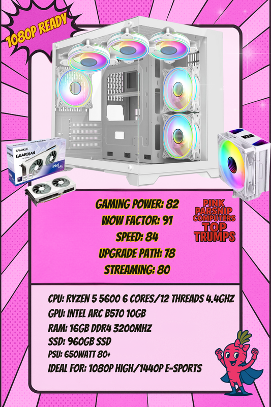 Becky Boop — Elegant All-White Gaming PC 🌸