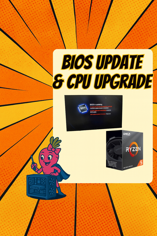 BIOS Upgrade + CPU Change & Cooler Install