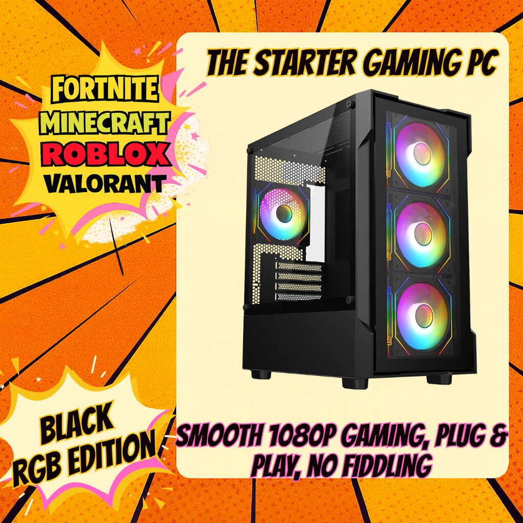 The Starter Gaming PC - The perfect first step into PC gaming | DDR4