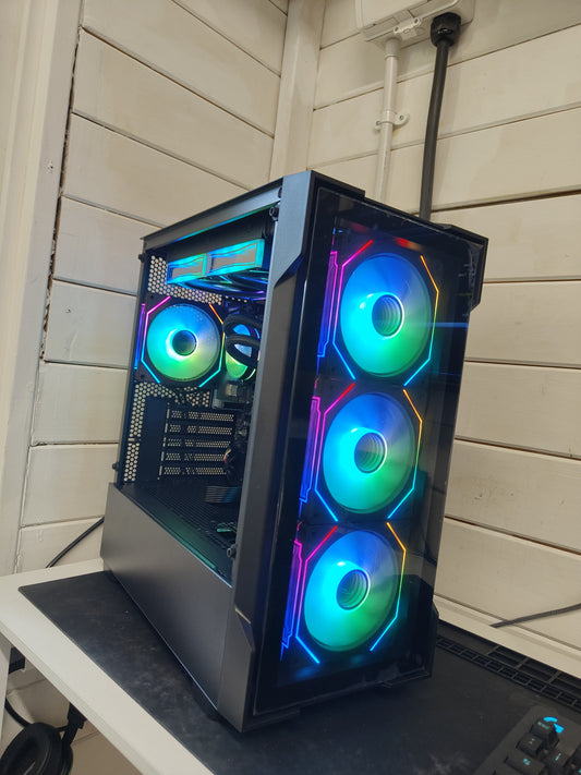 Bolt Black – Ryzen 5 3600 + GTX 1660 SUPER | 16GB RAM | 960GB SSD | Gaming PC