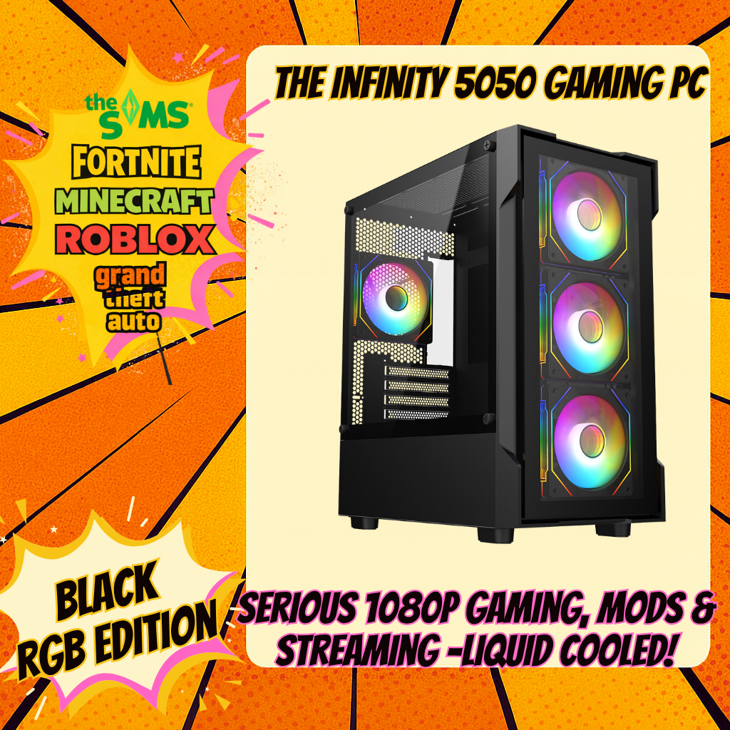 The Infinity 5050 - Serious 1080p Gaming, Mods & Streaming | DDR4