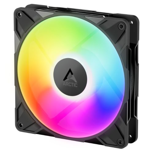 ARCTIC P14 Pro ARGB 140mm PWM Case Fan w/ Cable Splitter, Fluid Dynamic Bearing, 400-2500 RPM, Black