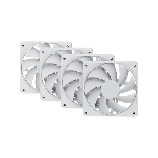 HYTE FA12 120MM CASE FANS SNOW WHITE 4PK