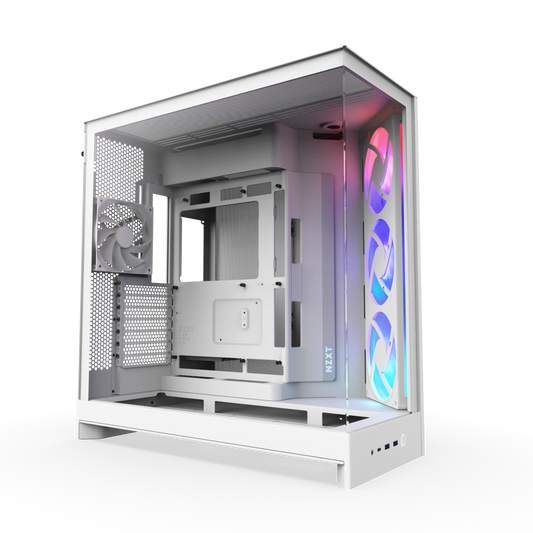 NZXT H9 FLOW RGB MID TOWER CASE BLACK