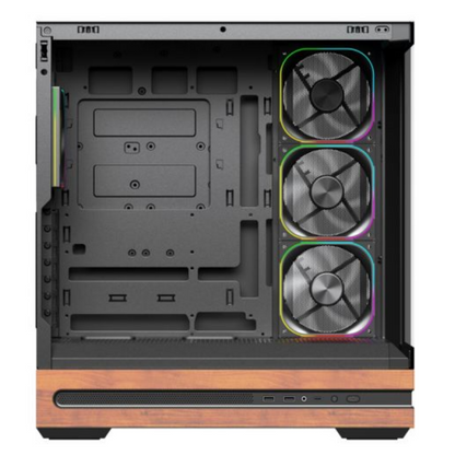Clean Black Performance PC | Ryzen 5 7600X | RX 9060 XT 8GB | 32GB DDR5 RAM | 1TB NVMe SSD | Windows 11