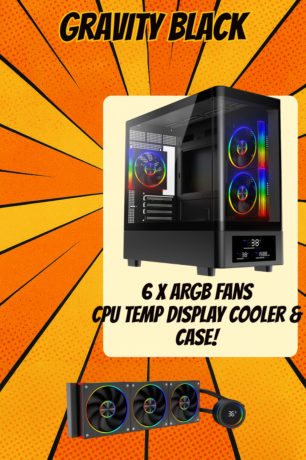 Build Your Own AM5 Gaming PC – 360mm Liquid Cooled