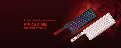 MADLIONS MAD60HE Magnetic Gaming Keyboard RGB 8000Hz Rapid Trigger Keyboard