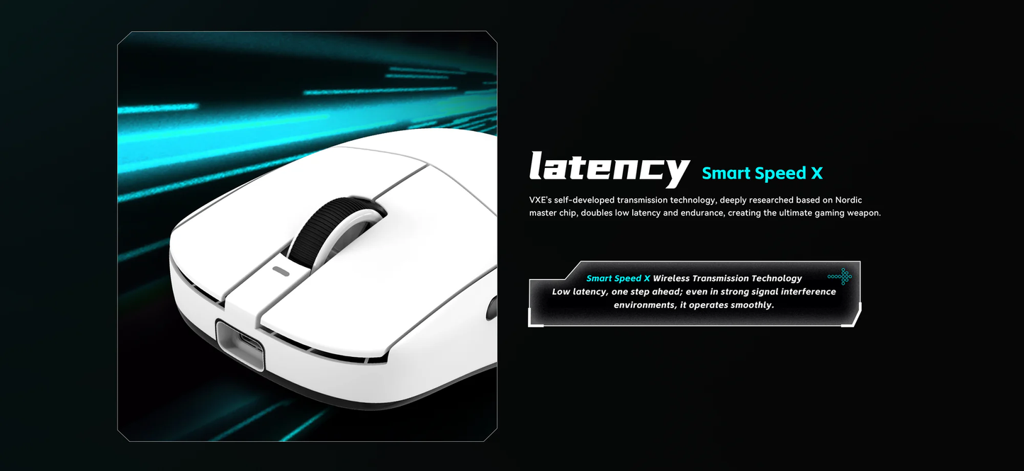 VXE RI Pro max Wireless Gaming Mouse 43g VX 8KHz Ultra Lightweight Mouse