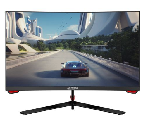 Dahua 27" Curved FHD Gaming Monitor (DHI-LM27-E230C), 1920 x 1080, 1ms, 2 HDMI, DP, 180Hz, DCR Intelligent Processing, VESA