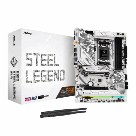 DS360 White Gaming PC – Ryzen 5 7600X + Arc B580 12GB