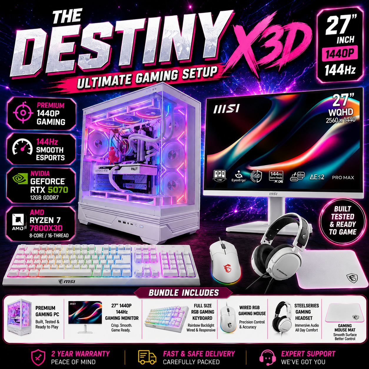 The Destiny X3D Setup