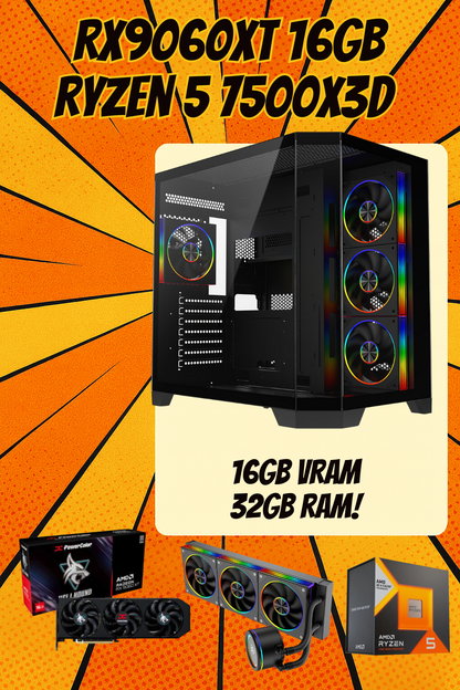 The Eclipse 360  High-Performance RGB Gaming PC | AM5 | DDR5 | 16GB GPU