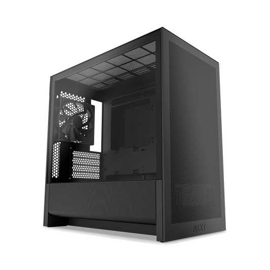 NZXT H3 FLOW MID TOWER CASE BLACK