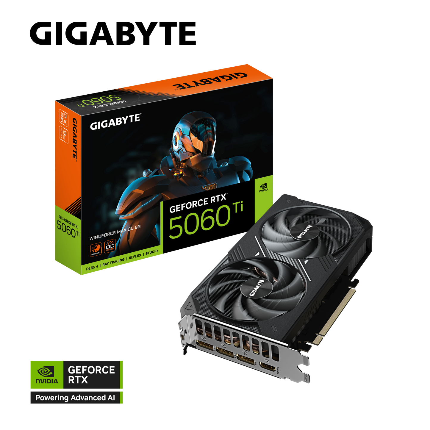 GIGABYTE 5060 TI 8GB WINDFORCE MAX OC