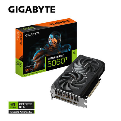 GIGABYTE 5060 TI 8GB WINDFORCE MAX OC