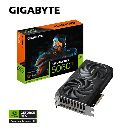 GIGABYTE 5060 TI 8GB WINDFORCE OC