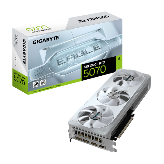GIGABYTE RTX 5070 12GB EAGLE OC ICE