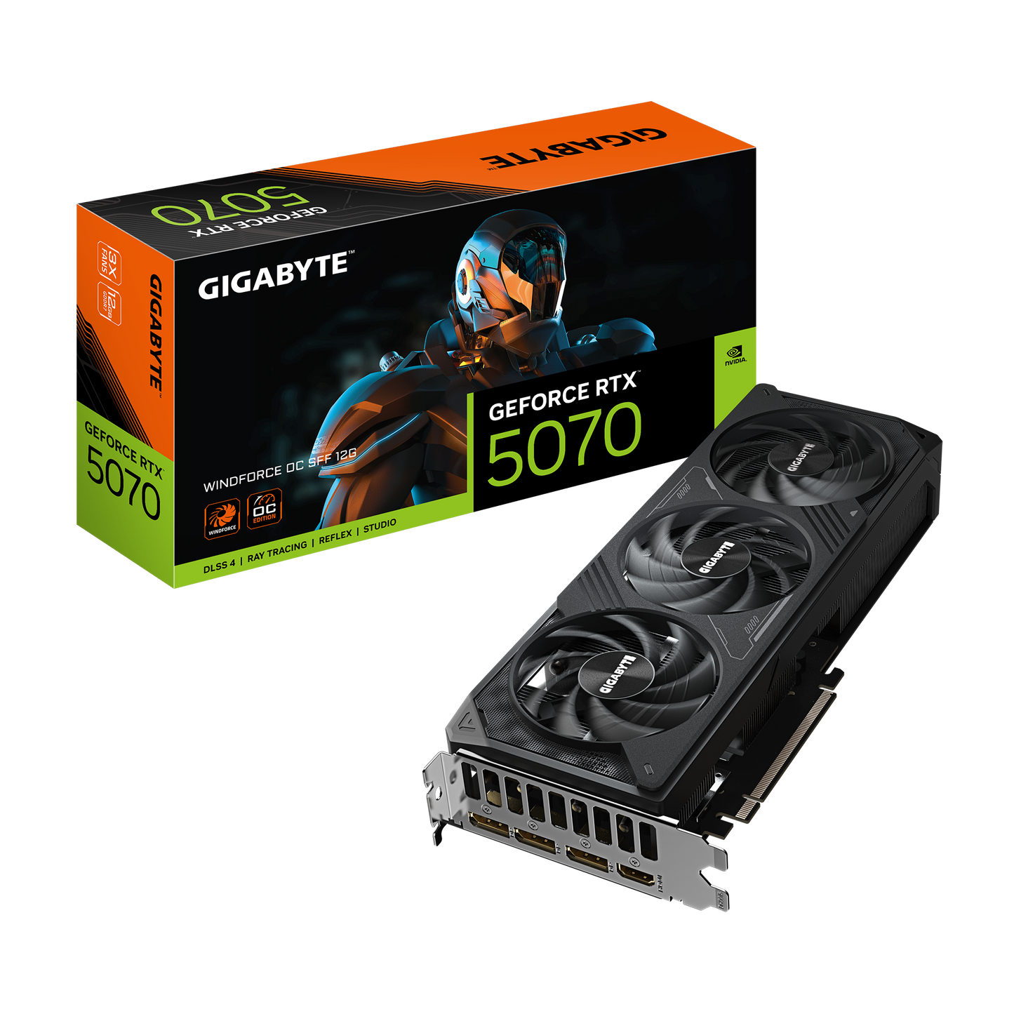 GIGABYTE RTX 5070 12GB WINDFORCE OC