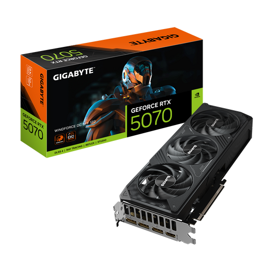 GIGABYTE RTX 5070 12GB WINDFORCE OC