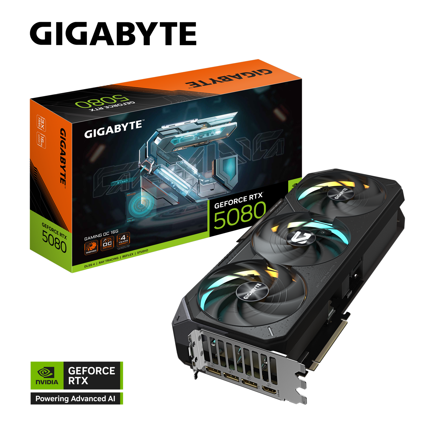 GIGABYTE RTX 5080 16GB GAMING OC