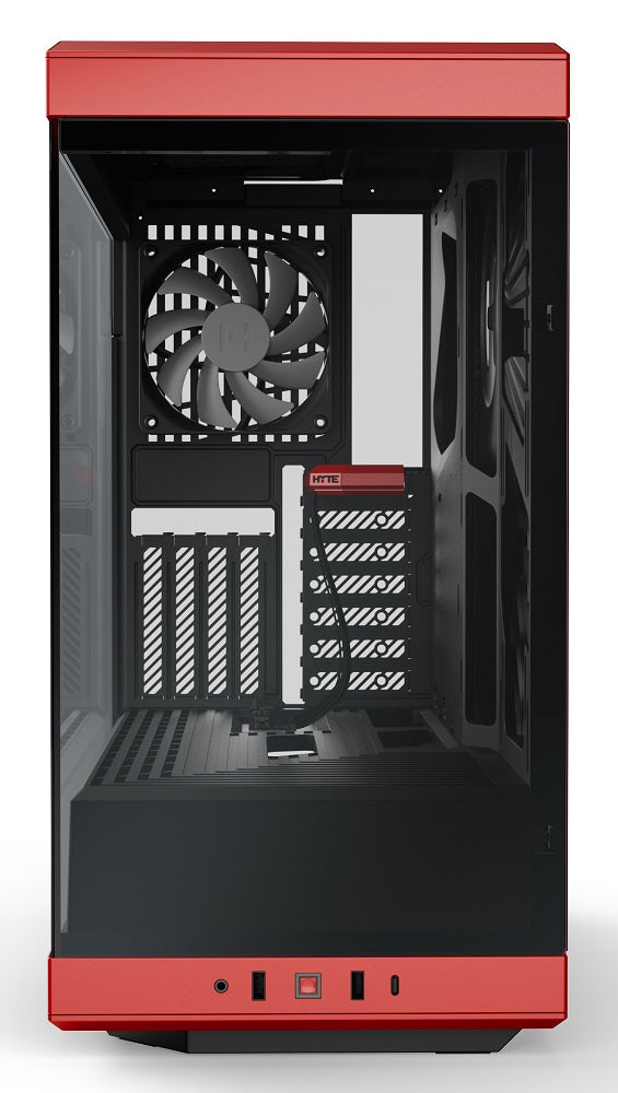 HYTE Y40 Mid-Tower ATX Case - Red
