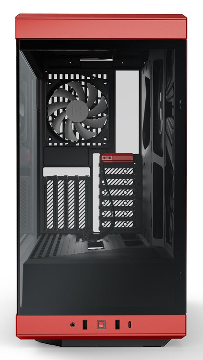 HYTE Y40 Mid-Tower ATX Case - Red