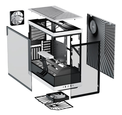 HYTE Y40 Mid-Tower ATX Case - White