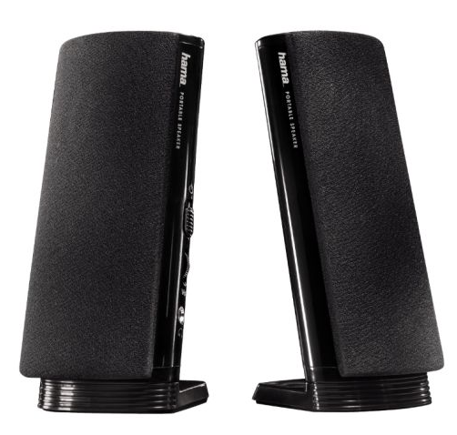 Hama E 80 PC Loudspeaker System, 3.5mm Jack, USB-A for Power, Volume Control