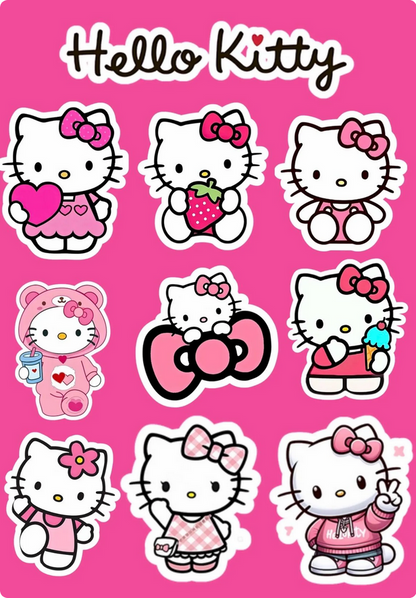 Hello Kitty DreamBuild – Ryzen 5 5600XT | Arc B570 10GB | 32GB White RAM | 1TB NVMe | AIO w/ CPU Display | WiFi & Bluetooth