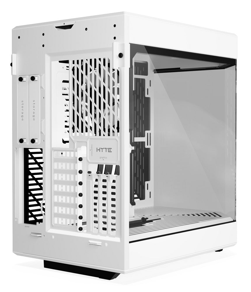 HYTE Y60 Dual Chamber Mid-Tower ATX Case - Snow White